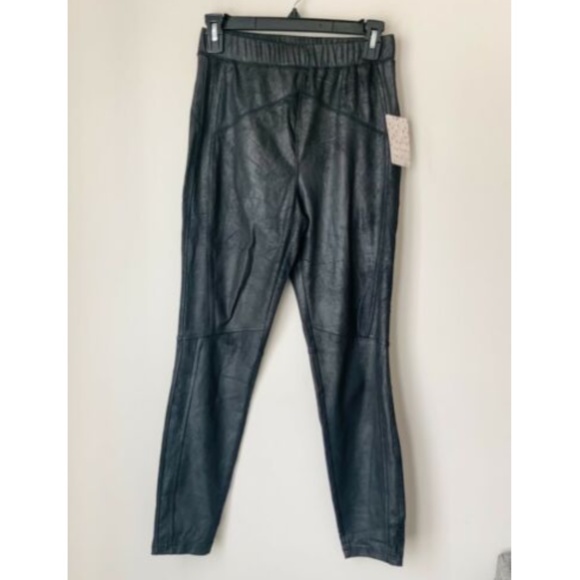 NWT Free People Vegan Suede Skinny Jeggings - Picture 6 of 7